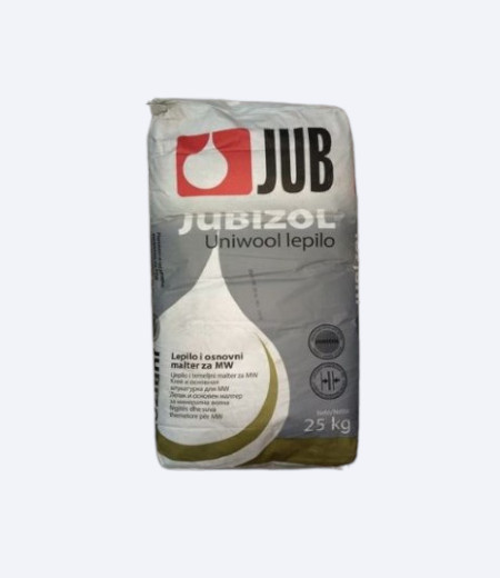 Lepak za stiropor Jubizol uniwool lepilo 25kg