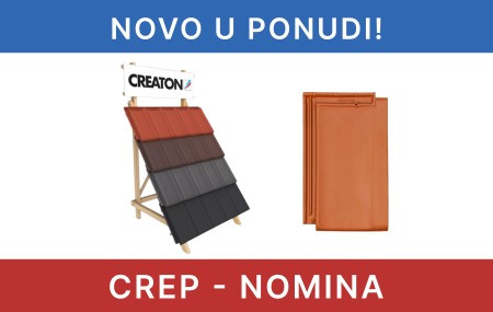 Crep Nomina na beloj pozadini