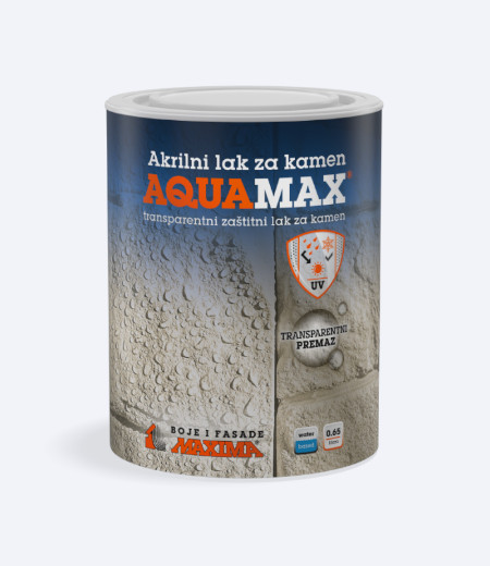 AQUAMAX AKRILNI LAK ZA KAMEN 0.65lit