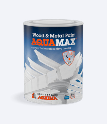 AQUAMAX WOOD/METAL PAINT 600 ml EMAJL BAZA