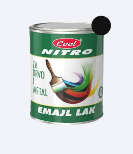 HEMMAX NITRO LAK CRNI MAT 0,75l