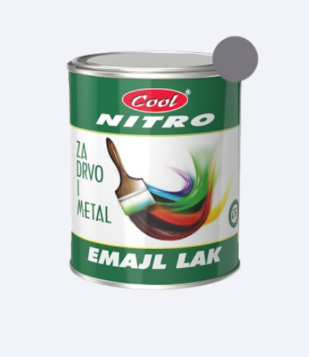 Kutija nitro osnovne boje sive nijanse zapremine 0,9l proizvodnje Hemmax sa sivim krugom iznad kutije
