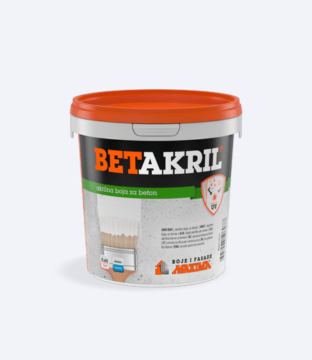 Pakovanje MAXIBETAKRILA zapremine 0,65l braon boje