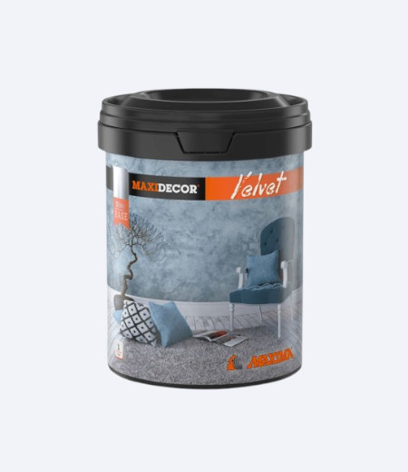 MAXIDECOR VELVET BRONZA BASE 1l