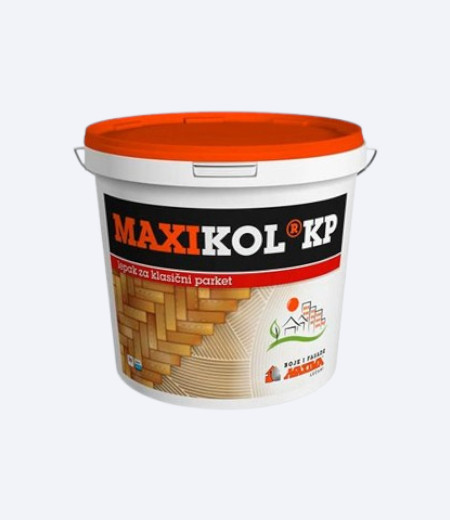 Kutija težine 1kg lepka za parket Maxikol