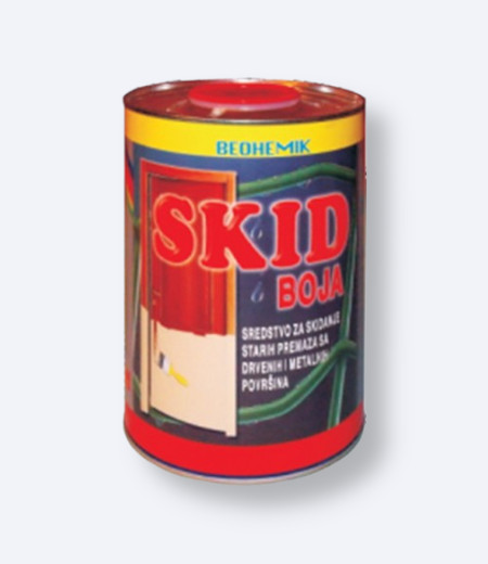Kutija tečnost za skidanje boja SKID BOJA proizvodnje Beohemik zapremine 0,75l