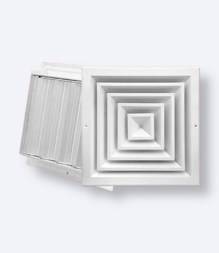 Bele venitilacione rešetke dimenzije 150x150