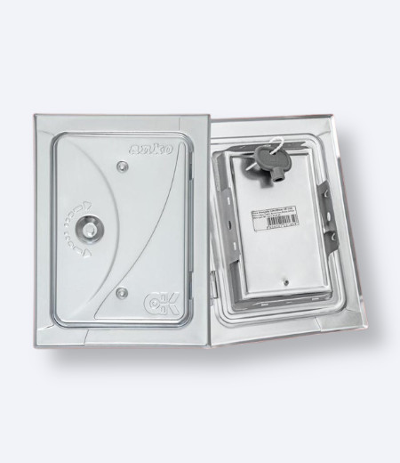 Cinkovana vrata za dimnjak dimenzije 130x260mm