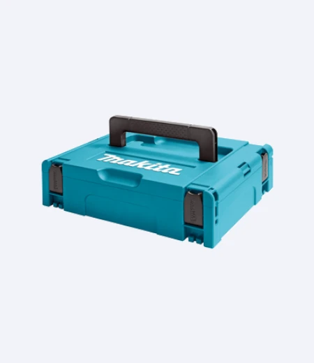 Zeleni kofer sa crnom ručkom dimenzije 395mm x 295mm x 105mm proizvodnje Makita