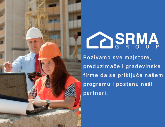 Baner za mobilni telefon sa pozivom na saradnju