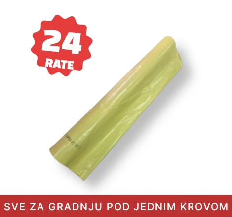 Rolna paropropusne brane žute boje na svetloj pozadini